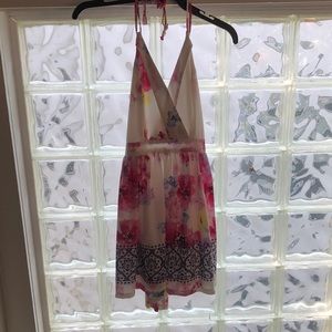 Tea&cup halter dress- size small